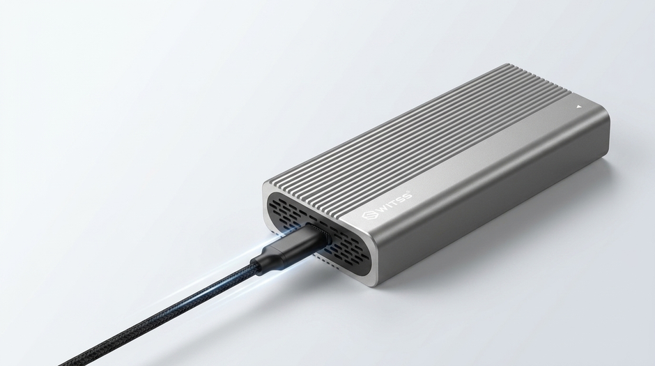 Switss USB4 Thunderbolt SSD-behuizing