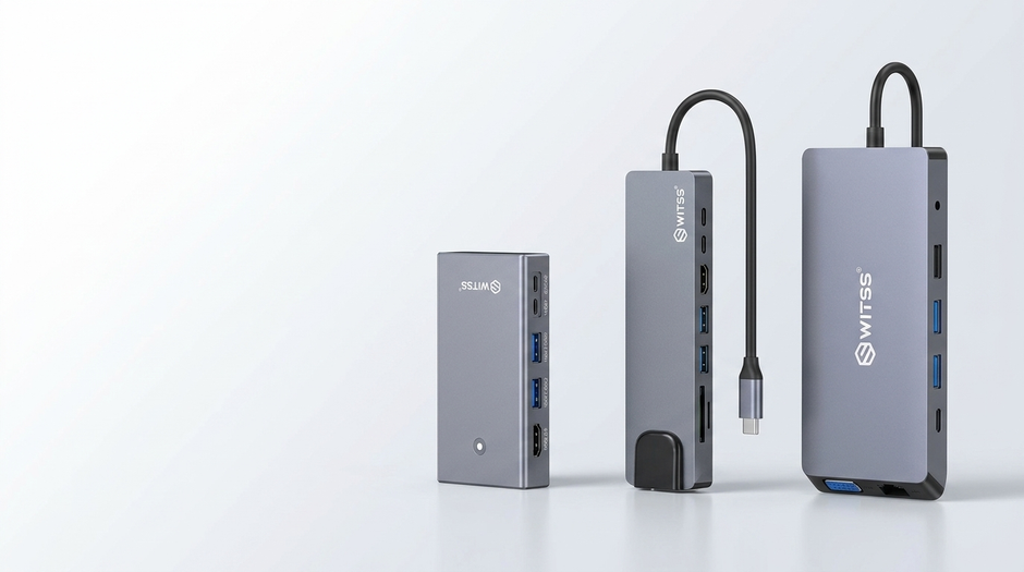 Switss USB-C hubs 5-in-1, 8-in-1 en 12-in-1