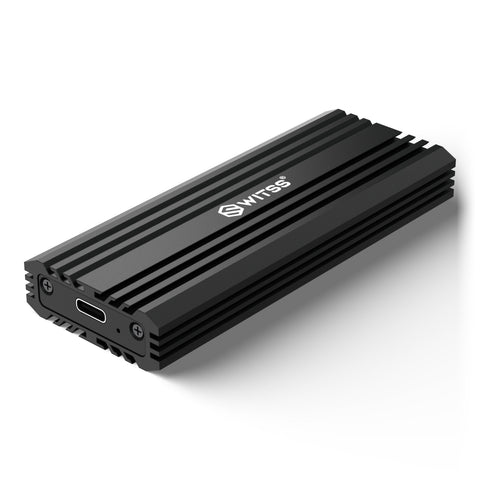 Boîtier SSD M.2 Switss® 20 Gbit/s en aluminium avec ailettes